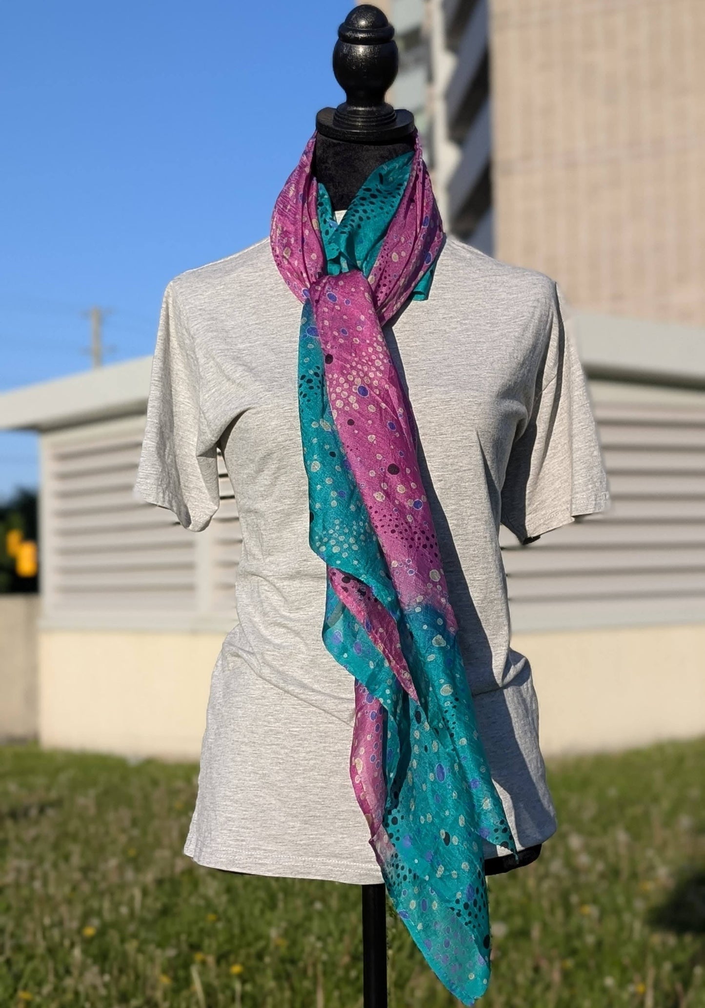 Taiba Silk Scarf