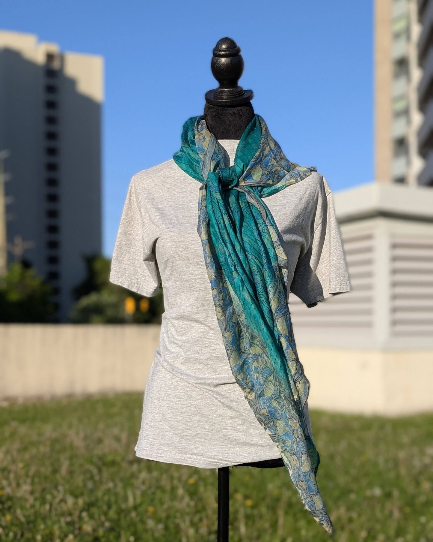 Taiba Silk Scarf