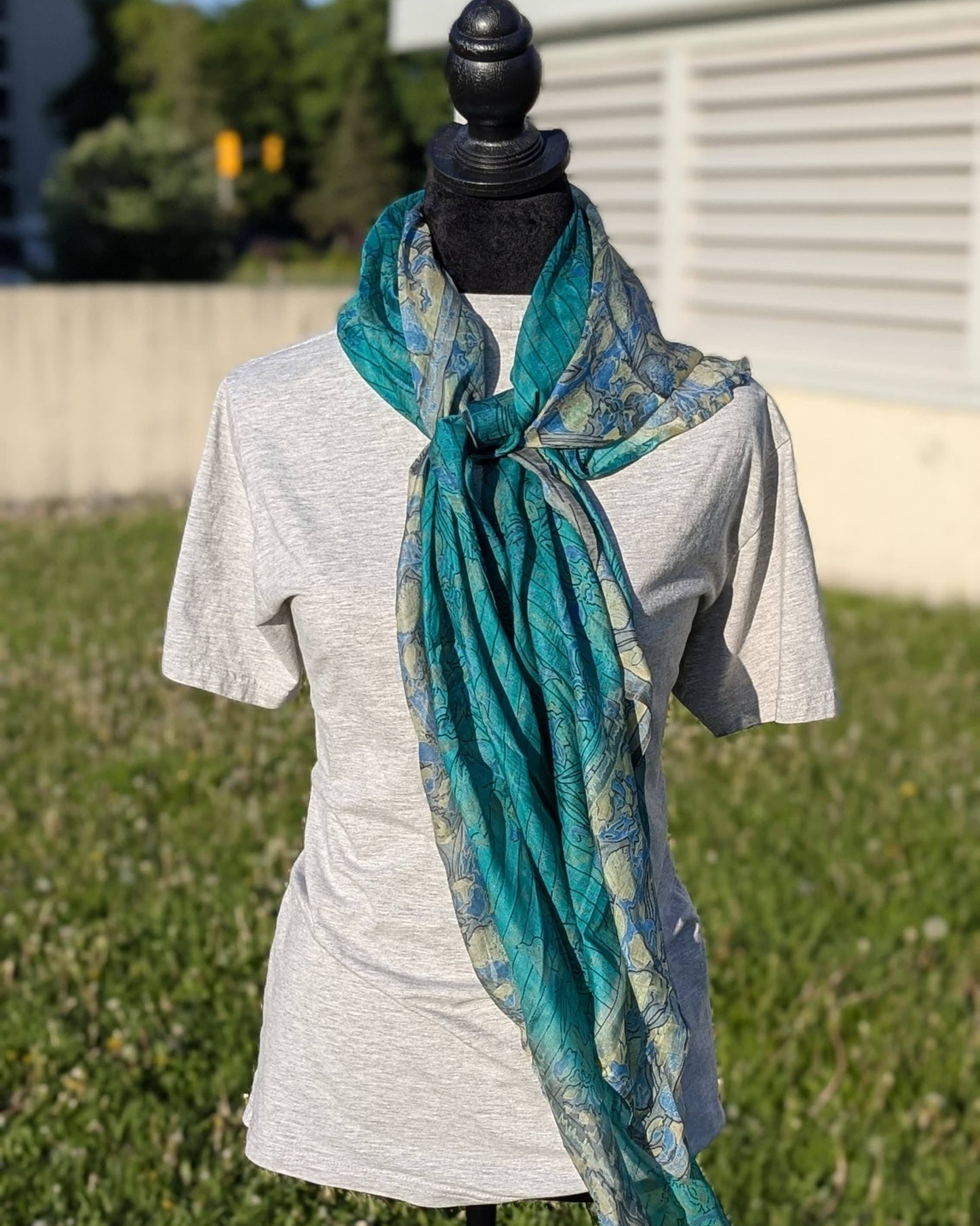 Taiba Silk Scarf