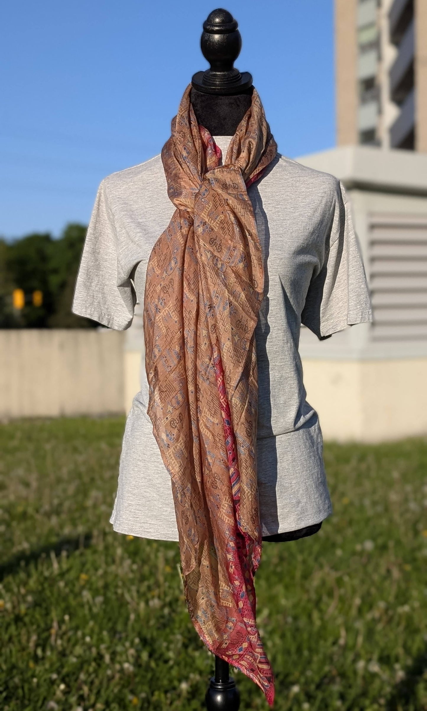 Taiba Silk Scarf