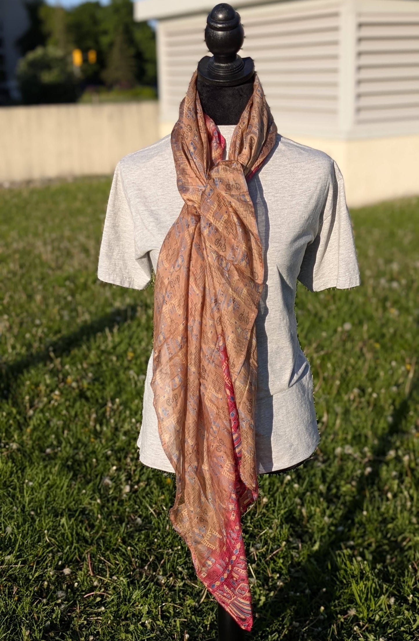 Taiba Silk Scarf