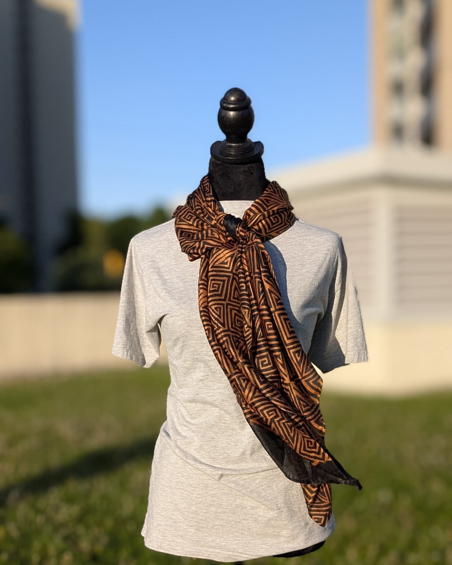 Taiba Silk Scarf