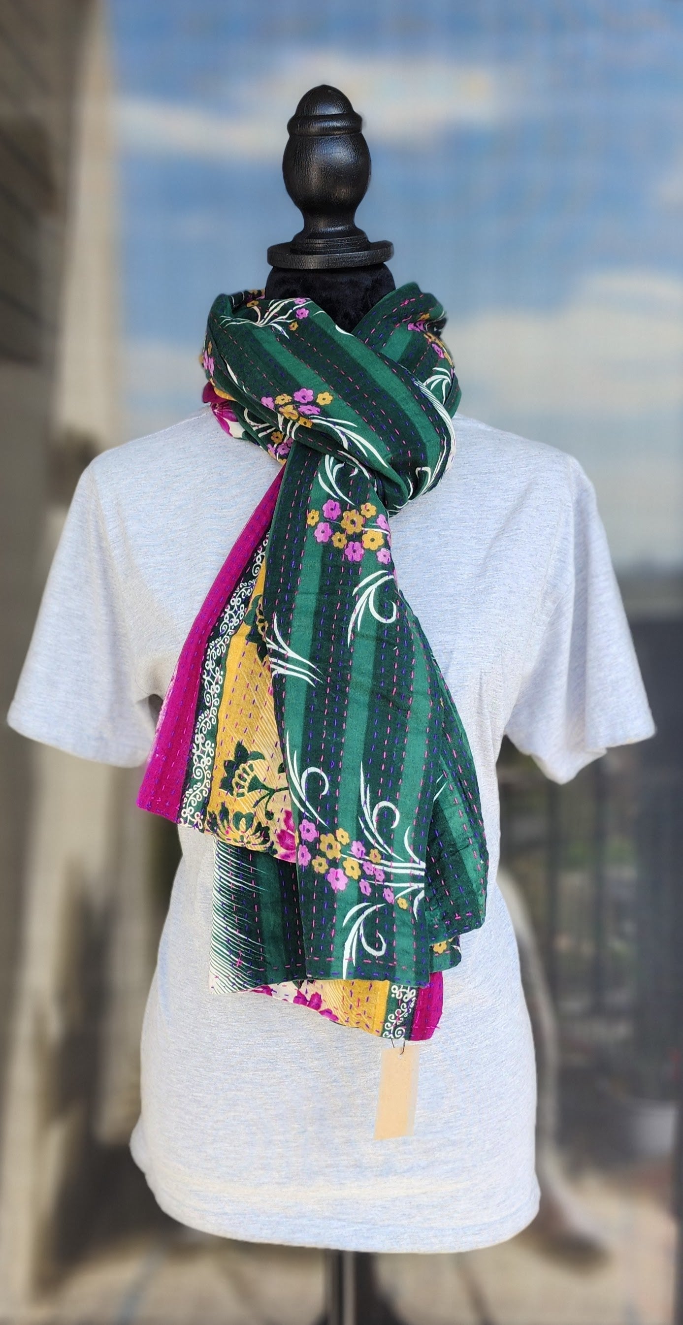 Zaituna Kantha Scarf
