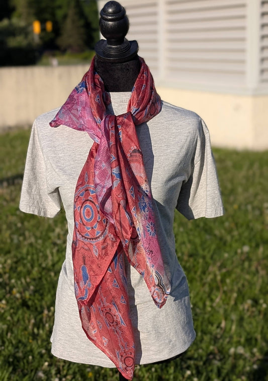 Taiba Silk Scarf