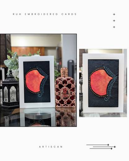 Ruh Embroidered Cards