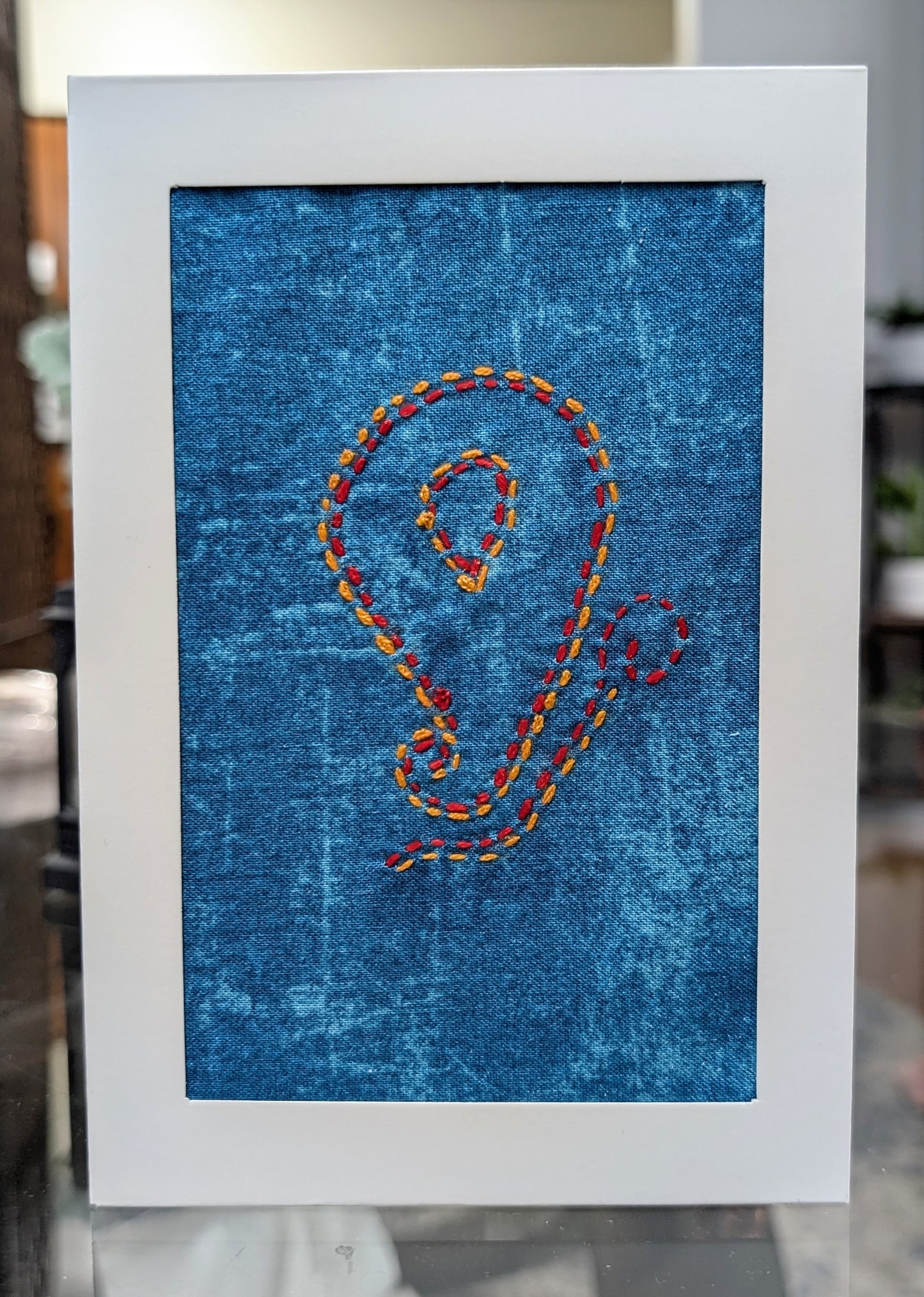 Ruh Embroidered Cards