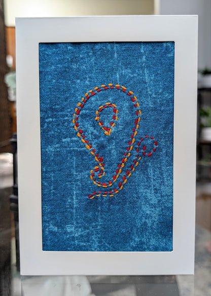 Ruh Embroidered Cards