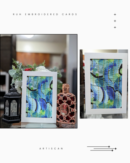 Ruh Embroidered Cards