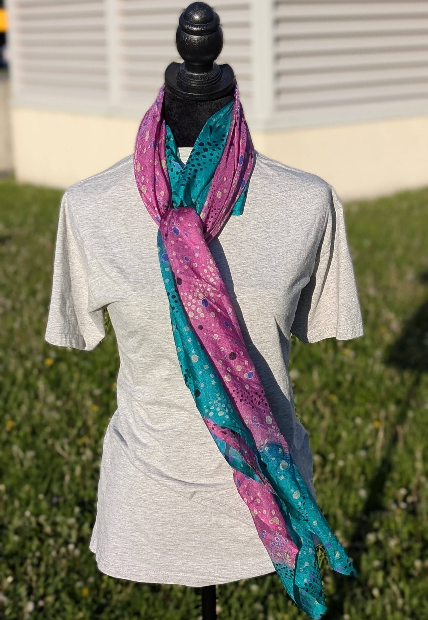 Taiba Silk Scarf