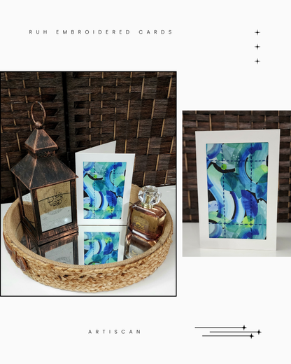 Ruh Embroidered Cards