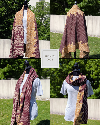 Fahmida Embroidered Shawl
