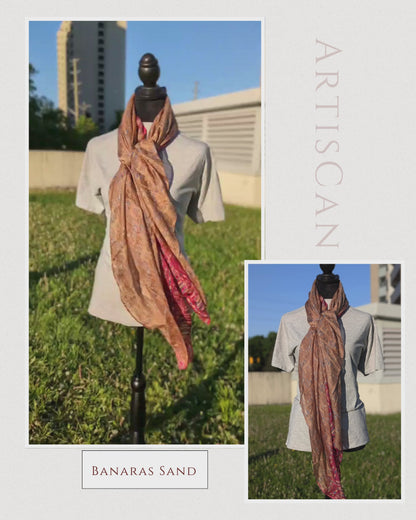 Taiba Silk Scarf