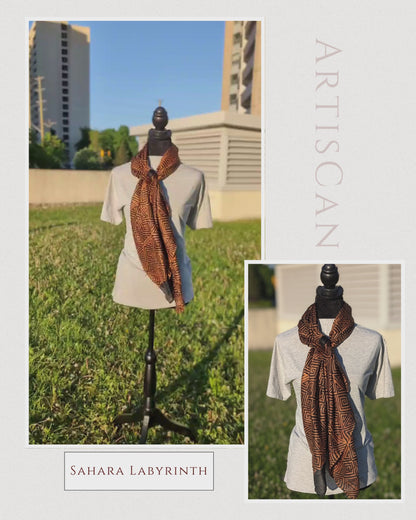 Taiba Silk Scarf