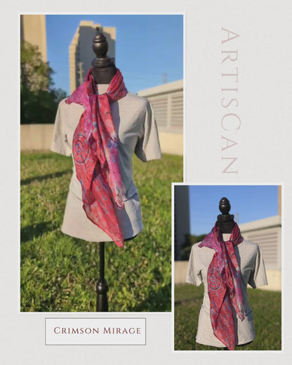Taiba Silk Scarf